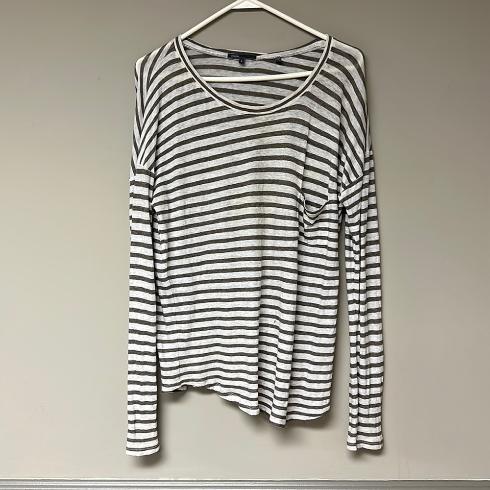 100% Cotton Striped Vince Top